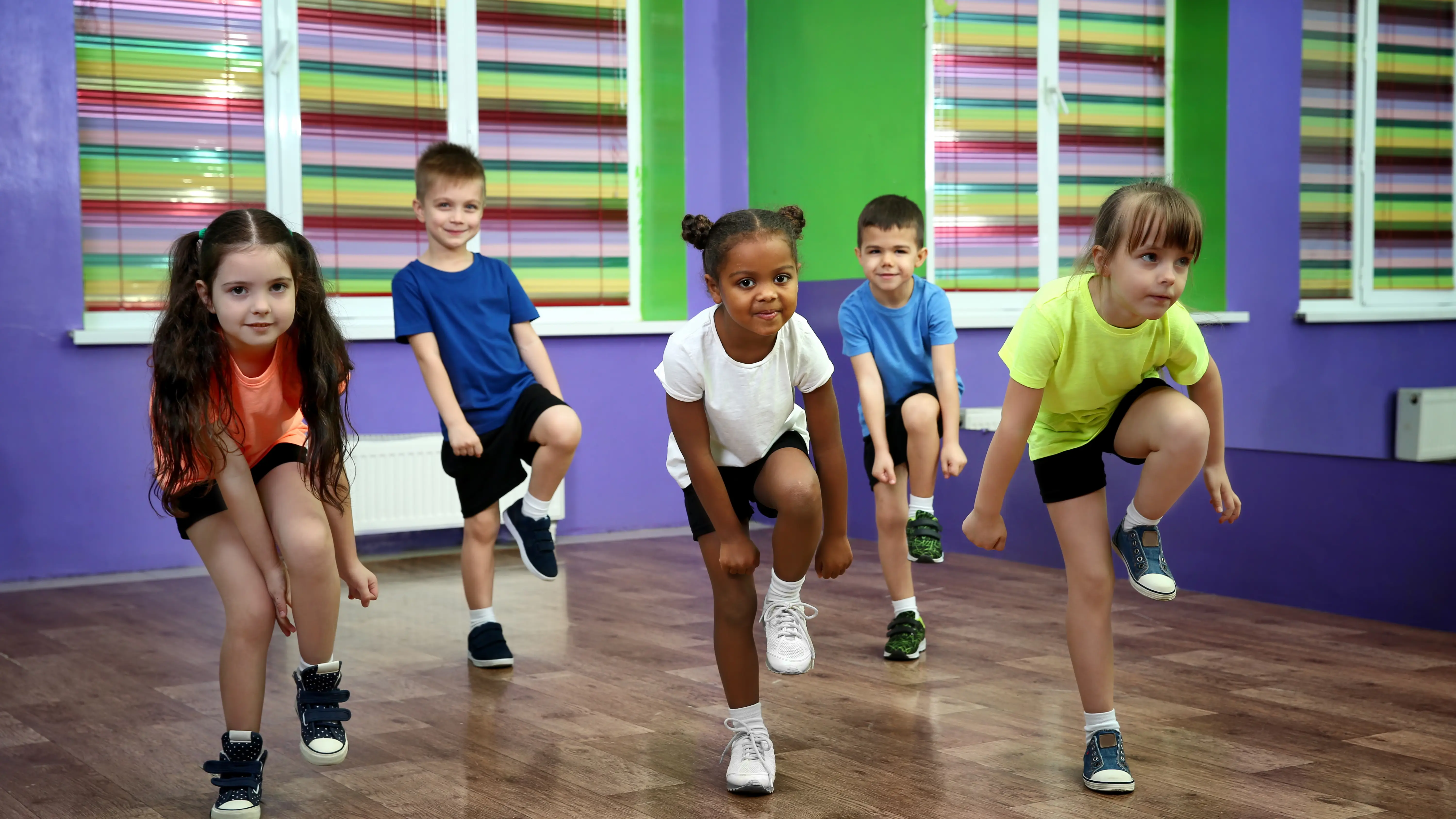 Dance image for teacher and kid