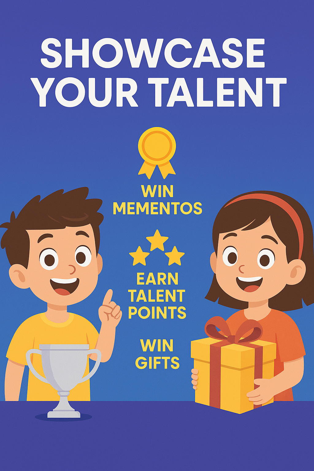 Showcase your talent banner